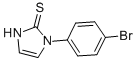 1-(4-Bromophenyl)imidazoline-2-thione Structure,17452-23-2Structure