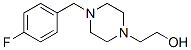 1-(4-Fluorobenzyl)-4-(2-hydroxyethyl)piperazine Structure,174561-11-6Structure