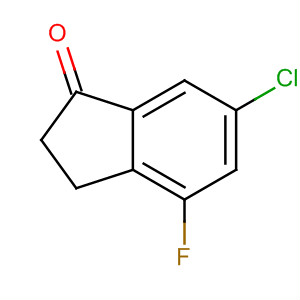 4-Chloro-6-fluoroindan-1-one Structure,174603-49-7Structure