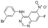 N-(3-bromophenyl)-7-fluoro-6-nitro-4-quinazolinamine Structure,174709-17-2Structure