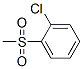 1-Chloro-2-(methylsulfonyl)benzene Structure,17482-05-2Structure