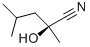 (S)-2-hydroxy-2,4-dimethyl-pentanenitrile Structure,174849-23-1Structure