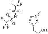 1-(2-Hydroxyethyl)-3-methylimidazolium bis(trifluoromethylsulfonyl)imide Structure,174899-86-6Structure