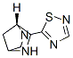 2,5-Diazabicyclo[2.2.1]heptane,2-(1,2,4-thiadiazol-5-yl)-,(1r)-(9ci) Structure,174953-95-8Structure