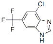 4-Chloro-6-(trifluoromethyl)benzimidazole Structure,175135-13-4Structure