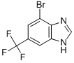 4-Bromo-6-(trifluoromethyl)benzimidazole Structure,175135-14-5Structure