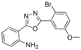 2-(2-Aminophenyl)-5-(2-bromo-5-methoxyphenyl)-1,3,4-oxadiazole Structure,175135-31-6Structure