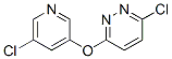 3-Chloro-6-[(5-chloro-3-pyridyl)oxy]pyridazine Structure,175135-61-2Structure