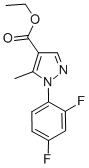 Ethyl 1-(2,4-difluorophenyl)-5-methyl-1h-pyrazole-4-carboxylate Structure,175135-71-4Structure