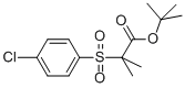 Tert-butyl 2-[(4-chlorophenyl)sulfonyl]-2-methylpropanoate Structure,175135-88-3Structure