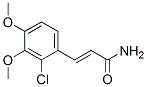 3-(2-Chloro-3,4-dimethoxyphenyl)acrylamide Structure,175135-98-5Structure