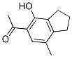 1-(4-Hydroxy-7-methyl-indan-5-yl)-ethanone Structure,175136-13-7Structure