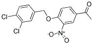 1-[4-[(3,4-dIchlorobenzyl)oxy]-3-nitrophenyl]ethan-1-one Structure,175136-25-1Structure