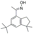 1-[6-(Tert-butyl)-1,1-dimethyl-2,3-dihydro-1h-inden-4-yl]ethan-1-one oxime Structure,175136-27-3Structure