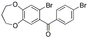 (8-Bromo-3,4-dihydro-2h-1,5-benzodioxepin-7-yl)(4-bromophenyl)methanone Structure,175136-37-5Structure