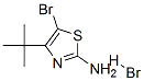 5-Bromo-4-(tert-butyl)-1,3-thiazol-2-amine hydrobromide Structure,175136-77-3Structure