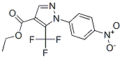 Ethyl 2-(4-nitrophenyl)-3-(trifluoromethyl)pyrazole-4-carboxylate Structure,175137-35-6Structure