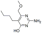 2-Amino-5-butyl-6-(methoxymethyl)pyrimidin-4-ol Structure,175137-37-8Structure