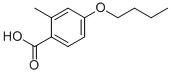 4-Butoxy-2-methylbenzoic acid Structure,175153-56-7Structure