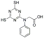 2-(N-carboxymethyl-n-Phenyl)amino-4,6-dimercapto-1,3,5-triazine Structure,175161-86-1Structure