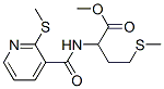 Methyl 4-(methylthio)-2-([[2-(methylthio)-3-pyridyl]carbonyl]amino)butanoate Structure,175201-68-0Structure