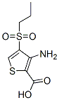 3-Amino-4-(N-propylsulfonyl)thiophene-2-carboxylic acid Structure,175201-91-9Structure