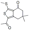 1-Acetyl-6,6-dimethyl-3-(methylthio)-4,5,6,7-tetrahydrobenzo[c]thiophen-4-one Structure,175202-49-0Structure