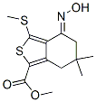 Methyl 4-hydroxyimino-6,6-dimethyl-3-(methylthio)-4,5,6,7-tetrahydrobenzo[c]thiophene-1-carboxylate Structure,175202-59-2Structure