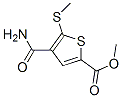 Methyl 4-(aminocarbonyl)-5-(methylthio)thiophene-2-carboxylate Structure,175202-61-6Structure