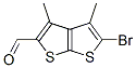 5-Bromo-3,4-dimethylthieno[2,3-b]thiophene-2-carboxaldehyde Structure,175202-64-9Structure