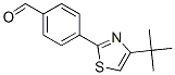 4-[4-(Tert-Butyl)-1,3-thiazol-2-yl]benzaldehyde Structure,175202-78-5Structure