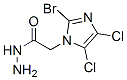 2-(2-Bromo-4,5-dichloro-1h-imidazol-1-yl)ethanohydrazide Structure,175202-83-2Structure