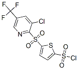 5-[3-Chloro-5-(trifluoromethyl)pyrid-2-ylsulphonyl]thiophene-2-sulphonyl chloride Structure,175203-00-6Structure