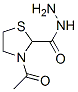 3-Acetyl-1,3-thiazolane-2-carbohydrazide Structure,175203-18-6Structure