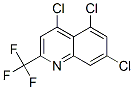 4,5,7-Trichloro-2-(trifluoromethyl)quinoline Structure,175203-41-5Structure