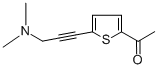 1-{5-[3-(Dimethylamino)prop-1-ynyl]-2-thienyl}ethan-1-one Structure,175203-63-1Structure