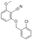 2-[(2-Chlorobenzyl)oxy]-6-methoxybenzonitrile Structure,175204-02-1Structure