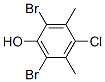 2,6-Dibromo-4-chloro-3,5-dimethylphenol Structure,175204-32-7Structure