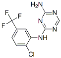 2-Amino-4-[2-chloro-5-(trifluoromethyl)phenylamino]-1,3,5-triazine Structure,175204-34-9Structure