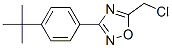 3-[4-(Tert-Butyl)phenyl]-5-(chloromethyl)-1,2,4-oxadiazole Structure,175204-40-7Structure