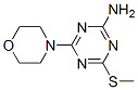 2-Amino-4-(methylthio)-6-morpholino-1,3,5-triazine Structure,175204-65-6Structure