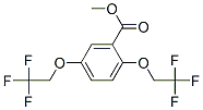 Methyl 2,5-bis(2,2,2-trifluoroethoxy)benzoate Structure,175204-89-4Structure