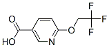 6-(2,2,2-Trifluoroethoxy)pyridine-3-carboxylicacid Structure,175204-90-7Structure