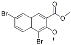 Methyl 4,7-dibromo-3-methoxy-2-naphthoate Structure,175204-91-8Structure