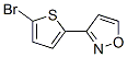 3-(5-Bromo-2-thienyl)isoxazole Structure,175205-66-0Structure