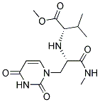 L-valine, n-[1-[(3,4-dihydro-2,4-dioxo-1(2h)-pyrimidinyl)methyl]-2-(methylamino)-2-oxoethyl]-, methyl ester, (s)-(9ci) Structure,175228-79-2Structure