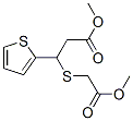 Methyl 3-[(2-methoxy-2-oxoethyl)thio]-3-(2-thienyl)propanoate Structure,175276-43-4Structure