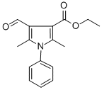 Ethyl 4-formyl-2,5-dimethyl-1-phenyl-1h-pyrrole-3-carboxylate Structure,175276-52-5Structure