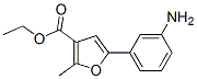 Ethyl 5-(3-aminophenyl)-2-methylfuran-3-carboxylate Structure,175276-73-0Structure