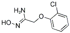 2-(2-Chlorophenoxy)acetamide oxime Structure,175276-80-9Structure